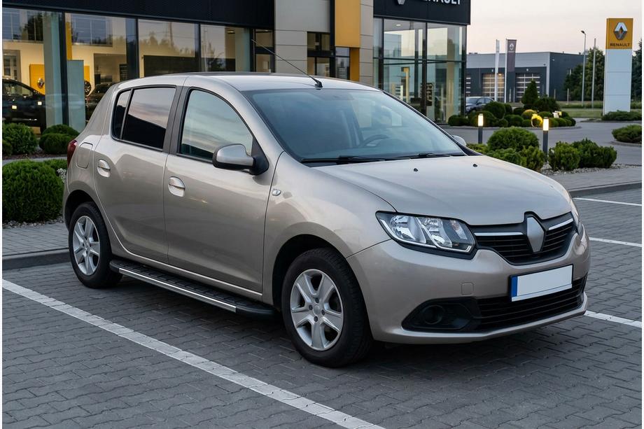 Dacia Sandero 2013–2020 Sānu sliekšņi Duru (2 gab., alumīnijs) Image