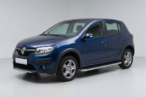Dacia Sandero 2013–2020 Sānu pakāpieni Maydos V1 (2 gab., alumīnijs ↗ nerūsējošais tērauds) foto 1