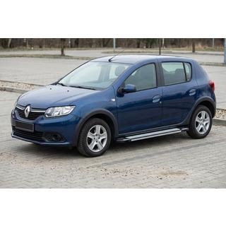 Sānu pakāpieni Rainbow (2 gab., alumīnijs) Dacia Sandero 2013–2020 foto 1