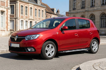 Renault Sandero 2013–2022 Sānu sliekšņi Sunrise (2 gab., alumīnijs) foto 1