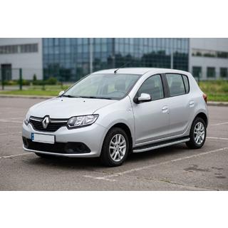 Sānu pakāpieni Tayga Grey (2 gab., alumīnijs) Renault Sandero 2013–2022 foto 1