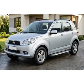 Sānu sliekšņi Line (2 gab., alumīnijs) Daihatsu Terios 2006–2017 foto 1