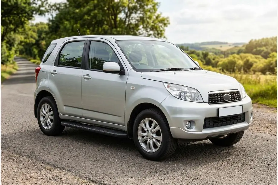 Daihatsu Terios 2006–2017 Sānu pakāpieni Bosphorus Black (2 gab., alumīnijs) Image