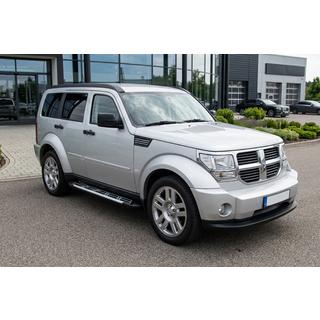 Sānu sliekšņi Sunrise (2 gab., alumīnijs) Dodge Nitro 2006–2011 foto 1