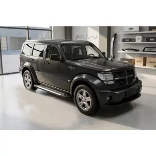 Sānu sliekšņi Line (2 gab., alumīnijs) Dodge Nitro 2006–2011 foto 1