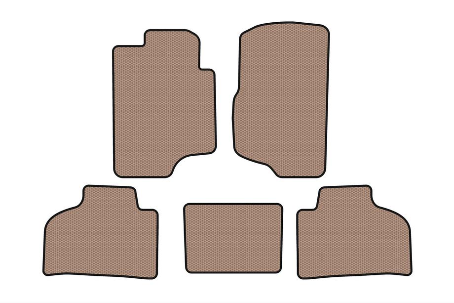 Chevrolet Silverado 2007–2013 Gumijas paklājiņi Carsuit (Bēšs) Image