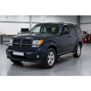 Sānu pakāpieni Rainbow (2 gab., alumīnijs) Dodge Nitro 2006–2011 foto 1