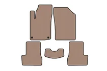 Citroen C-3 2009–2016 Gumijas paklājiņi Carsuit (HB, bēši) foto 1