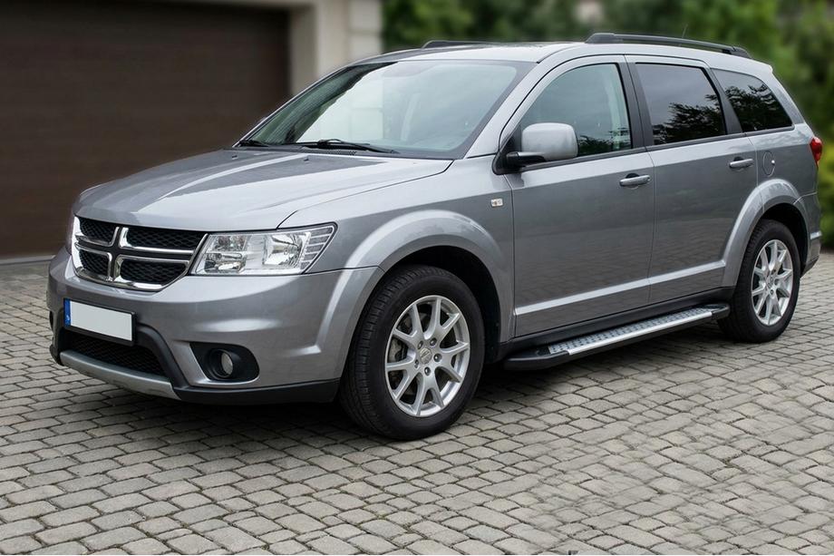 Dodge Journey 2008–2020 Sānu pakāpieni Allmond Grey (2 gab., alumīnijs) Image