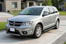 Dodge Journey 2008–2020 Sānu pakāpieni Allmond Black (2 gab., alumīnijs) foto 1