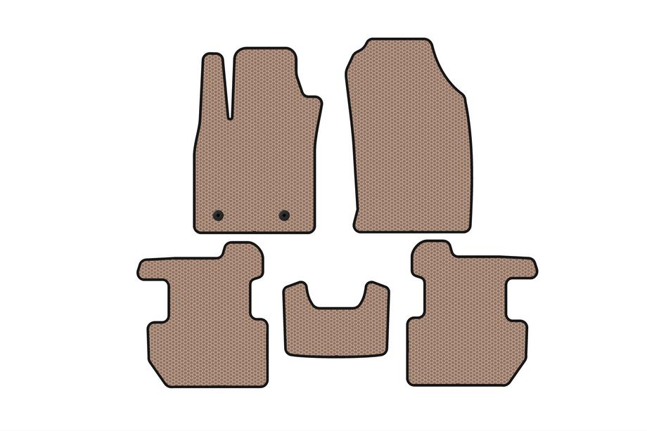 Ford Ecosport 2013–2022 Gumijas paklājiņi Carsuit (2018-2022, Bēšs) Image