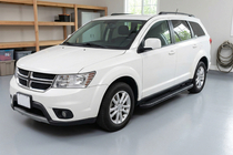 Dodge Journey 2008–2020 Sānu pakāpieni Bosphorus Black (2 gab., alumīnijs) foto 1