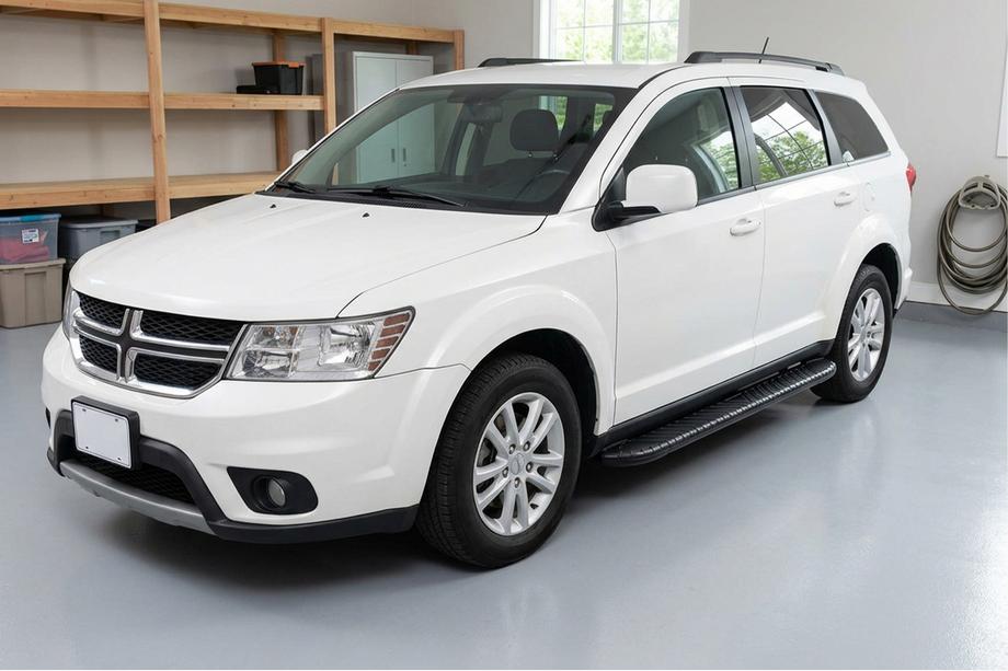 Dodge Journey 2008–2020 Sānu pakāpieni Bosphorus Black (2 gab., alumīnijs) Image