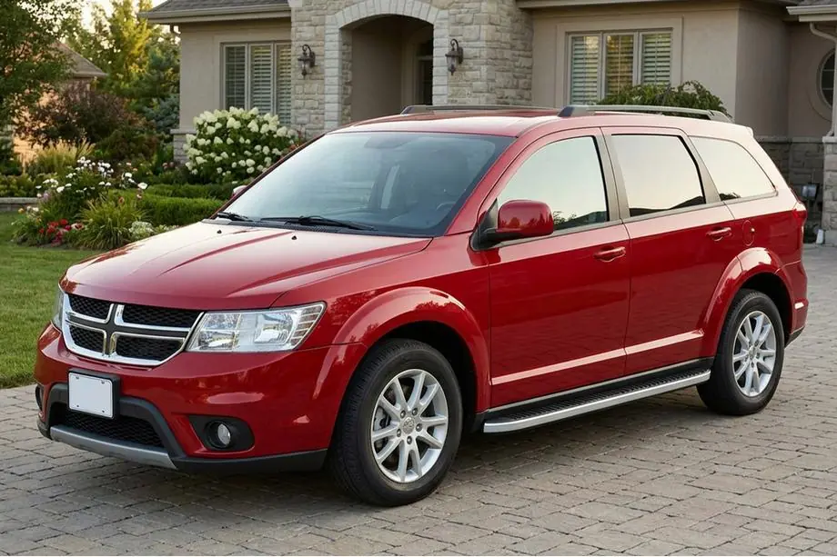 Dodge Journey 2008–2020 Sānu pakāpieni Tayga Grey (2 gab., alumīnijs) Image