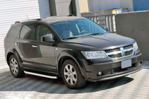 Dodge Journey 2008–2020 Sānu pakāpieni Fullmond (2 gab., alumīnijs) foto 2