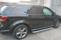 Dodge Journey 2008–2020 Sānu pakāpieni Fullmond (2 gab., alumīnijs) foto 6
