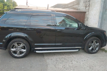 Dodge Journey 2008–2020 Sānu pakāpieni Fullmond (2 gab., alumīnijs) foto 8