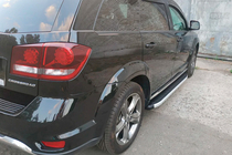 Dodge Journey 2008–2020 Sānu pakāpieni Fullmond (2 gab., alumīnijs) foto 9