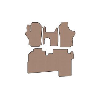 Gumijas paklājiņi Carsuit (2004-2007, 2 rindas, 8-vietīgs, bēšs) Hyundai H200, H1, Starex 1998–2007 foto 1