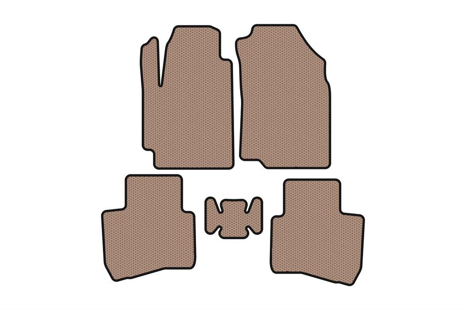 JAC S2 2014–2020 Gumijas paklājiņi Carsuit (Bēšs) Image