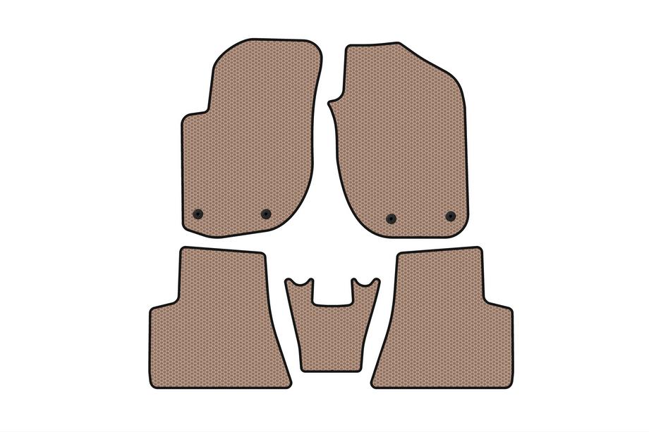 Land Rover Freelander I 1997–2006 Gumijas paklājiņi Carsuit (Bēšs) Image