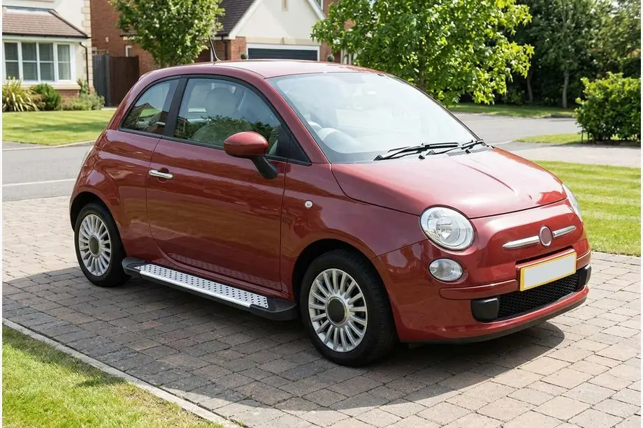 Fiat 500/500L 2013–2022 Sānu pakāpieni Allmond Grey (2 gab., alumīnijs) Image