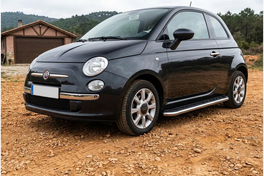 Fiat 500/500L 2013–2022 Sānu pakāpieni Maydos V1 (2 gab., alumīnijs ↗ nerūsējošais tērauds) Image