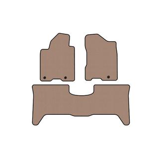 Carsuit gumijas salona paklājiņi (2 rindas, 2003-2008, Bēšs) Nissan Armada 2003–2015 foto 1