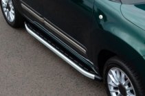 Fiat 500/500L 2013–2022 Sānu pakāpieni Fullmond (2 gab., alumīnijs) foto 2