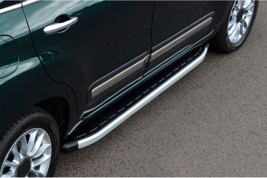 Fiat 500/500L 2013–2022 Sānu pakāpieni Fullmond (2 gab., alumīnijs) Image