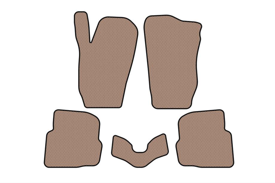 Seat Cordoba 2000–2009 Gumijas paklājiņi Carsuit (SD, bēši) Image