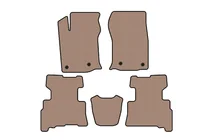 Toyota 4Runner 2009–2024 Gumijas salona paklājiņi Carsuit (2 rindas, 2014-2024, 7-vietīgs, bēšs) foto 1