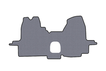Ford Transit 2000–2014 Gumijas salona paklājiņi Carsuit (2000-2006, pelēki) foto 1