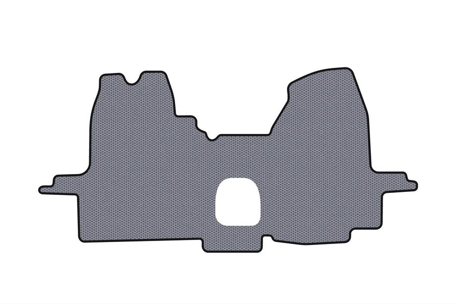 Ford Transit 2000–2014 Gumijas salona paklājiņi Carsuit (2000-2006, pelēki) Image