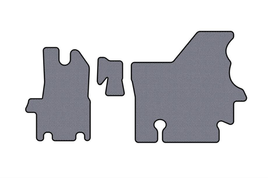 Renault Master 1998–2010 Gumijas salona paklājiņi Carsuit (1998-2003, pelēki) Image