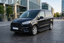 Ford Courier 2014–2023 Sānu pakāpieni Allmond Black (2 gab., alumīnijs) foto 1