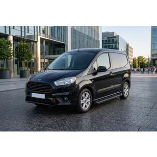 Sānu pakāpieni Allmond Black (2 gab., alumīnijs) Ford Courier 2014–2023 foto 1