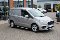 Ford Courier 2014–2023 Sānu sliekšņi Sunrise (2 gab., alumīnijs) foto 1