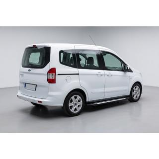 Sānu sliekšņi Line (2 gab., alumīnijs) Ford Courier 2014–2023 foto 1