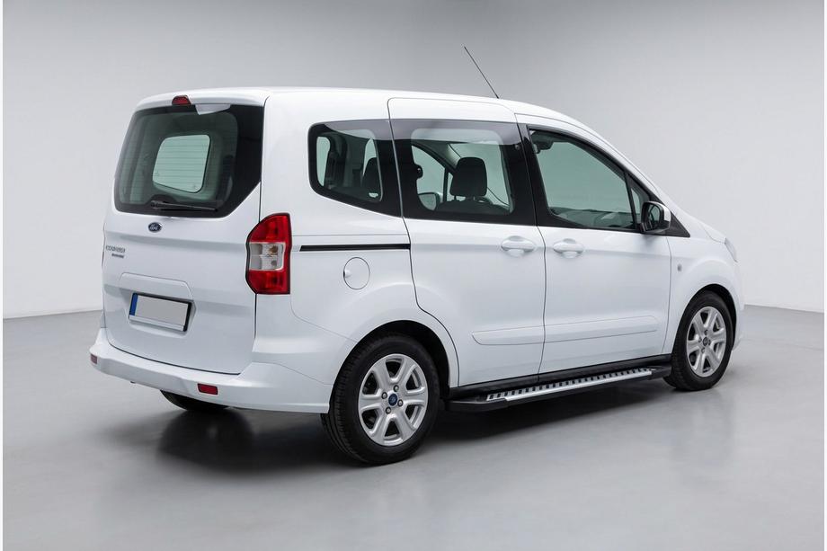 Ford Courier 2014–2023 Sānu sliekšņi Line (2 gab., alumīnijs) Image