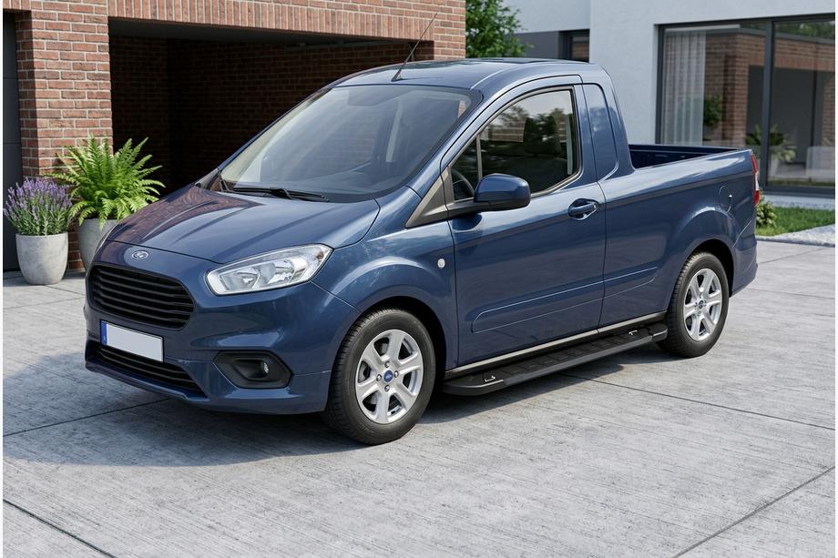 Ford Courier 2014–2023 Sānu pakāpieni RedLine Black (2 gab., alumīnijs) Image