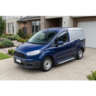 Sānu pakāpieni Allmond Grey (2 gab., alumīnijs) Ford Courier 2014–2023 foto 1