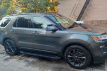 Ford Explorer 2011–2019 Sānu pakāpieni Allmond Black (2 gab., alumīnijs) foto 5