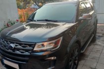 Ford Explorer 2011–2019 Sānu pakāpieni Allmond Black (2 gab., alumīnijs) foto 6
