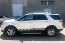 Ford Explorer 2011–2019 Sānu sliekšņi Sunrise (2 gab., alumīnijs) foto 6