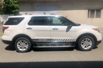 Ford Explorer 2011–2019 Sānu sliekšņi Sunrise (2 gab., alumīnijs) foto 5
