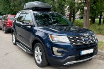 Ford Explorer 2011–2019 Sānu pakāpieni RedLine V1 (2 gab., alumīnijs) foto 1