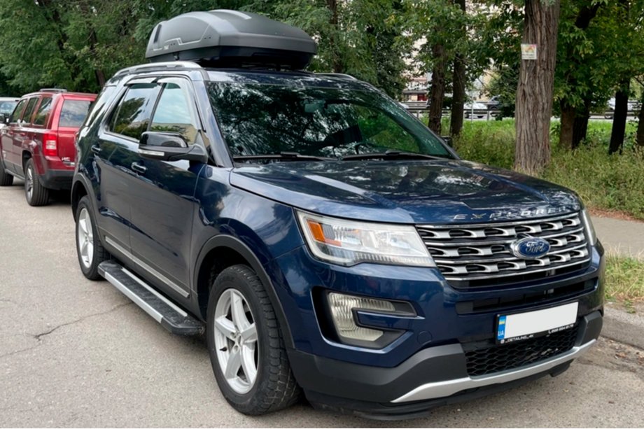 Ford Explorer 2011–2019 Sānu pakāpieni RedLine V1 (2 gab., alumīnijs) Image