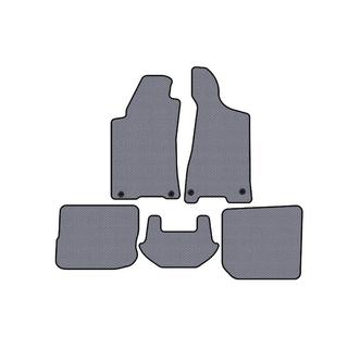 Gumijas salona paklājiņi Carsuit (1991-1996, Sedan, pelēks) Audi 80/90 1987–1996 foto 1