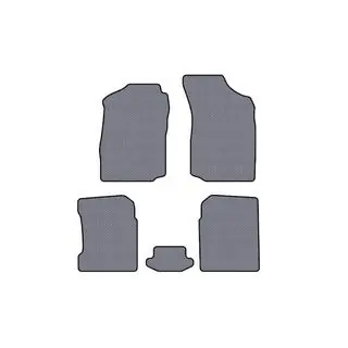 Gumijas salona paklājiņi Carsuit (Pelēki)
